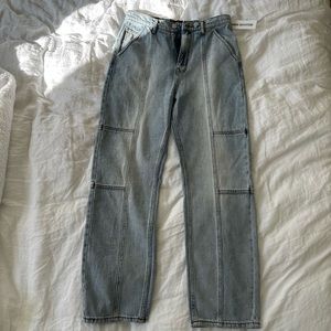 UO denim cargo pants